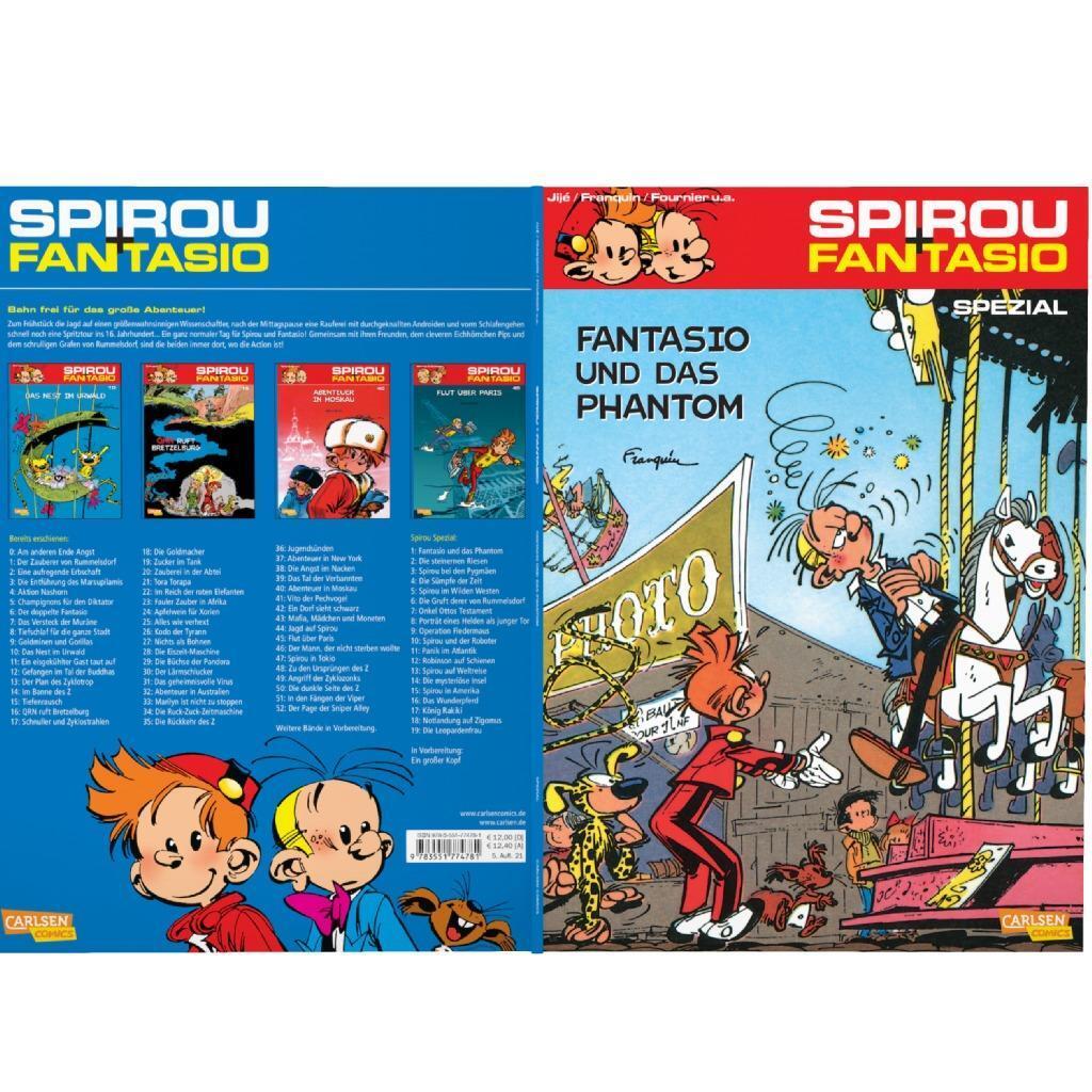 Bild: 9783551774781 | Spirou und Fantasio Spezial. Fantasio und das Phantom | Groenewald