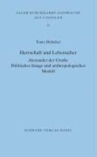 Cover: 9783796525766 | Herrschaft und Lebensalter | Tonio Hölscher | Taschenbuch | 40 S.