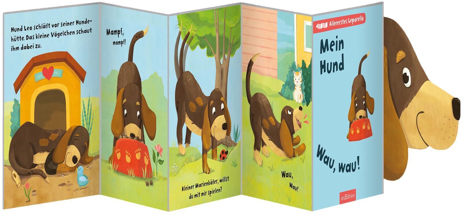 Bild: 9783845851150 | Allererstes Leporello - Mein Hund | Wau! Wau! | Laura Watson | Buch