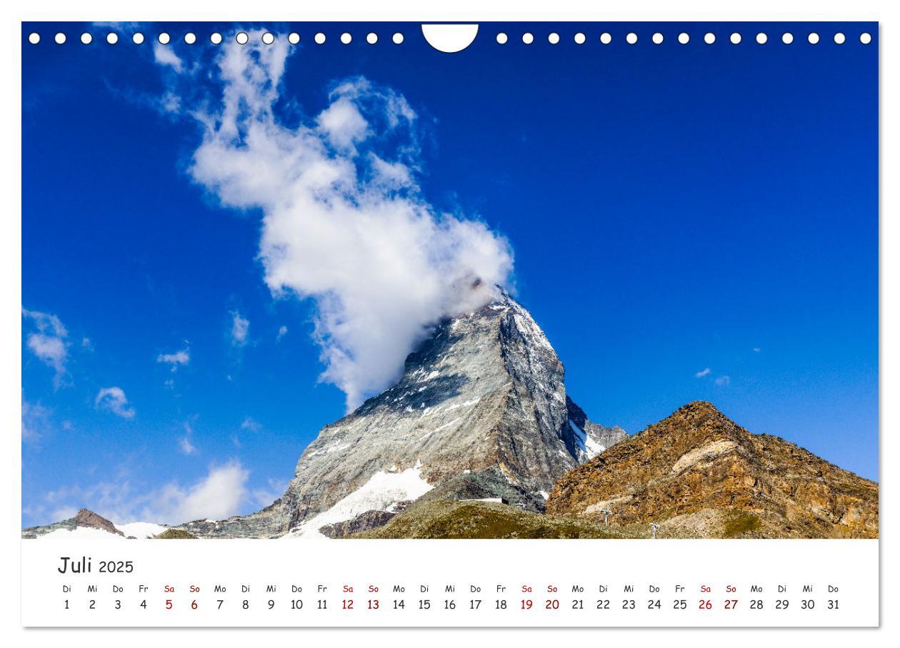 Bild: 9783435104314 | Der Kanton Wallis - einfach liebenswert (Wandkalender 2025 DIN A4...