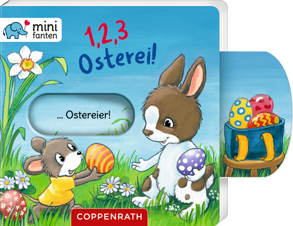 Cover: 9783649643913 | minifanten 36: 1, 2, 3! Wo ist das Ei? | Antje Flad | Buch | 14 S.