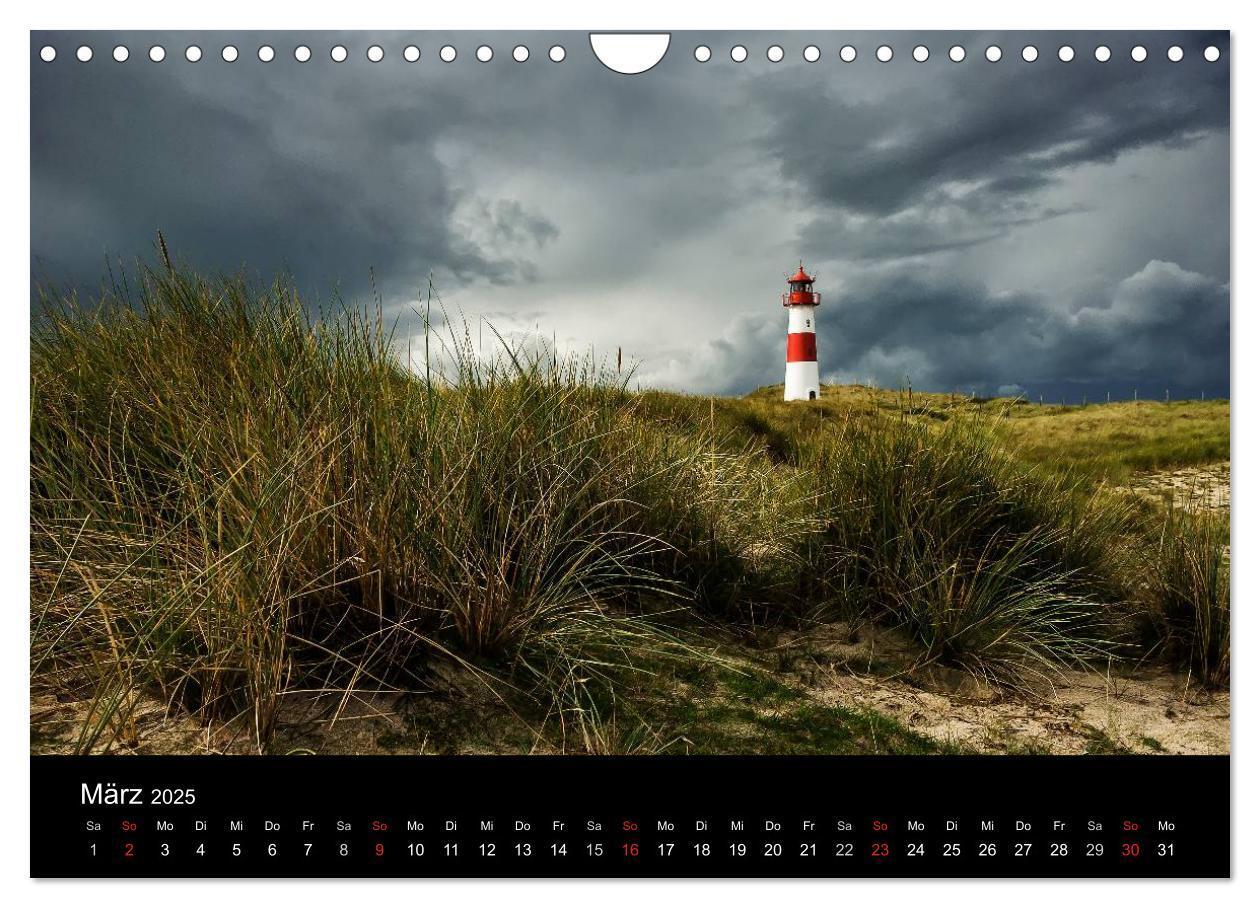 Bild: 9783435698691 | Sylt - Bilder einer Insel (Wandkalender 2025 DIN A4 quer), CALVENDO...