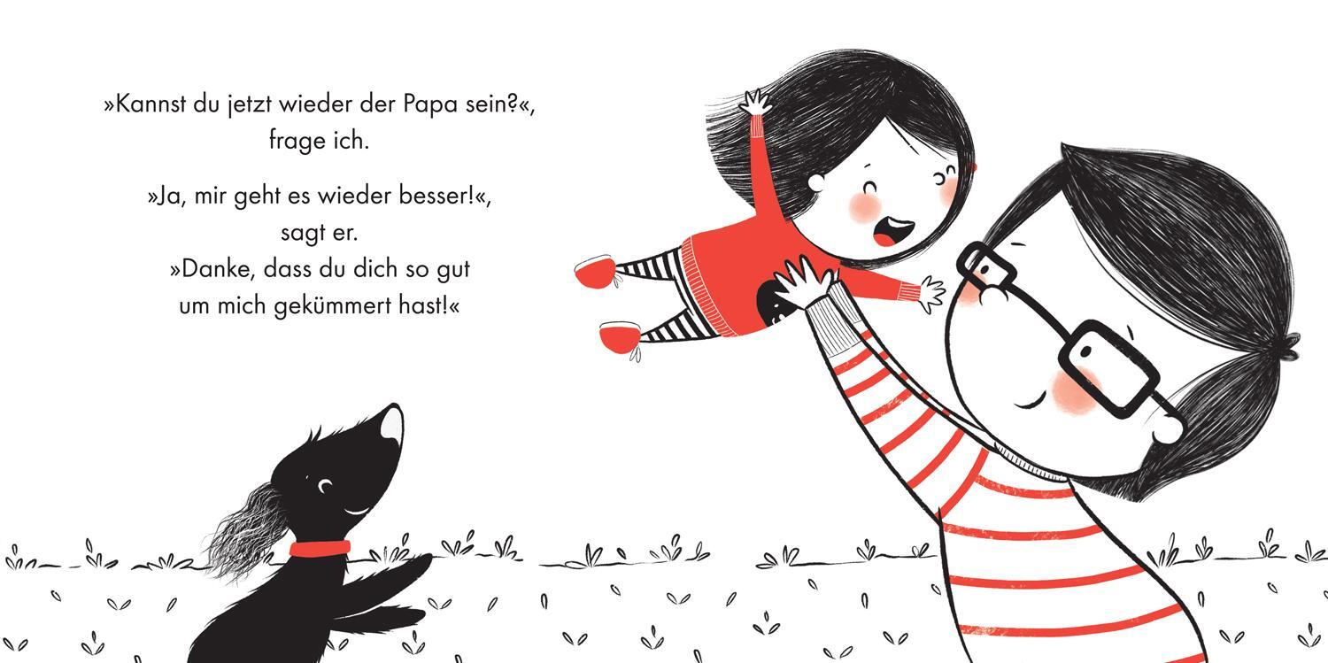 Bild: 9783737358132 | Alles wieder gut, Papa? | Ein Papa-Schnupfen-Buch | Nancy Loewen