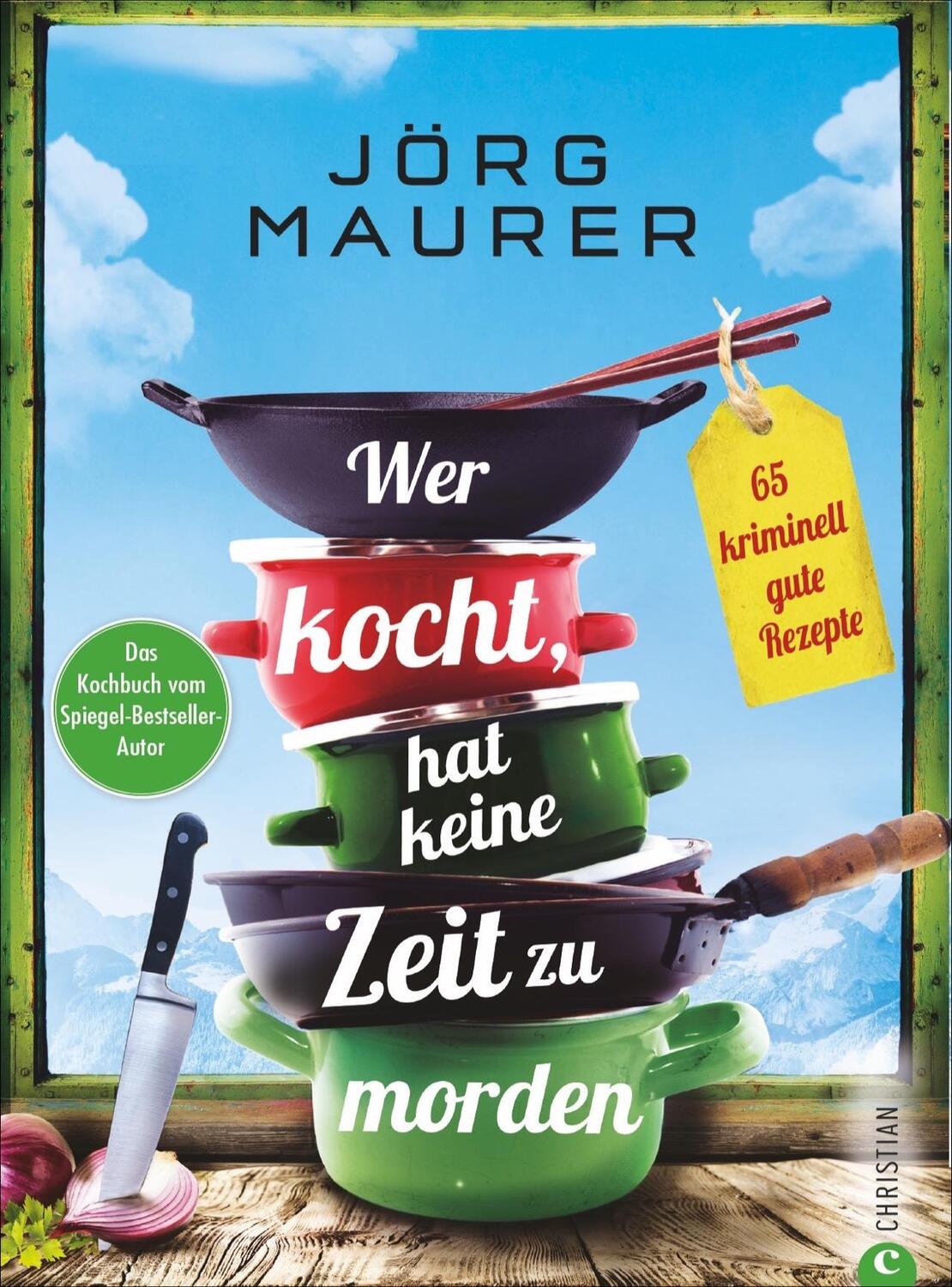 Cover: 9783959614122 | Wer kocht, hat keine Zeit zu morden | 65 kriminell gute Rezepte | Buch