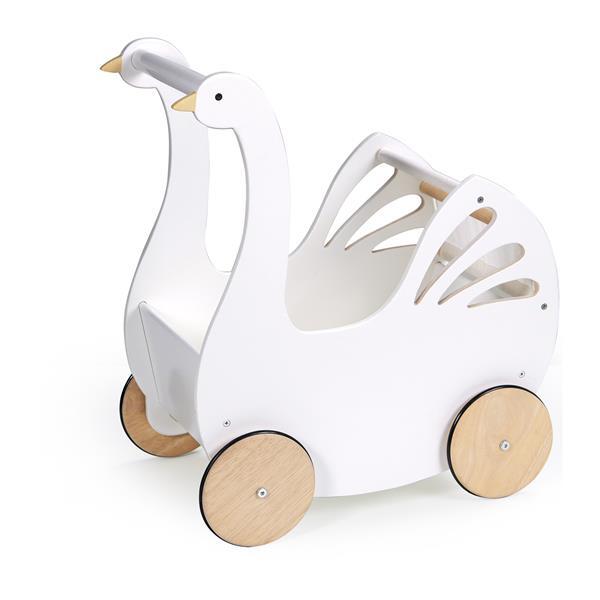 Cover: 191856081050 | Puppenwagen Schwan mit Zubehör | CARING | 7508105 | TENDERLEAFTOYS