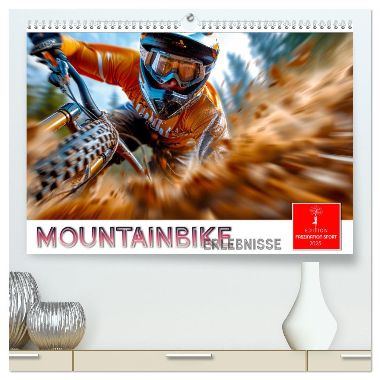 Cover: 9783457149911 | Mountainbike Erlebnisse (hochwertiger Premium Wandkalender 2025 DIN...