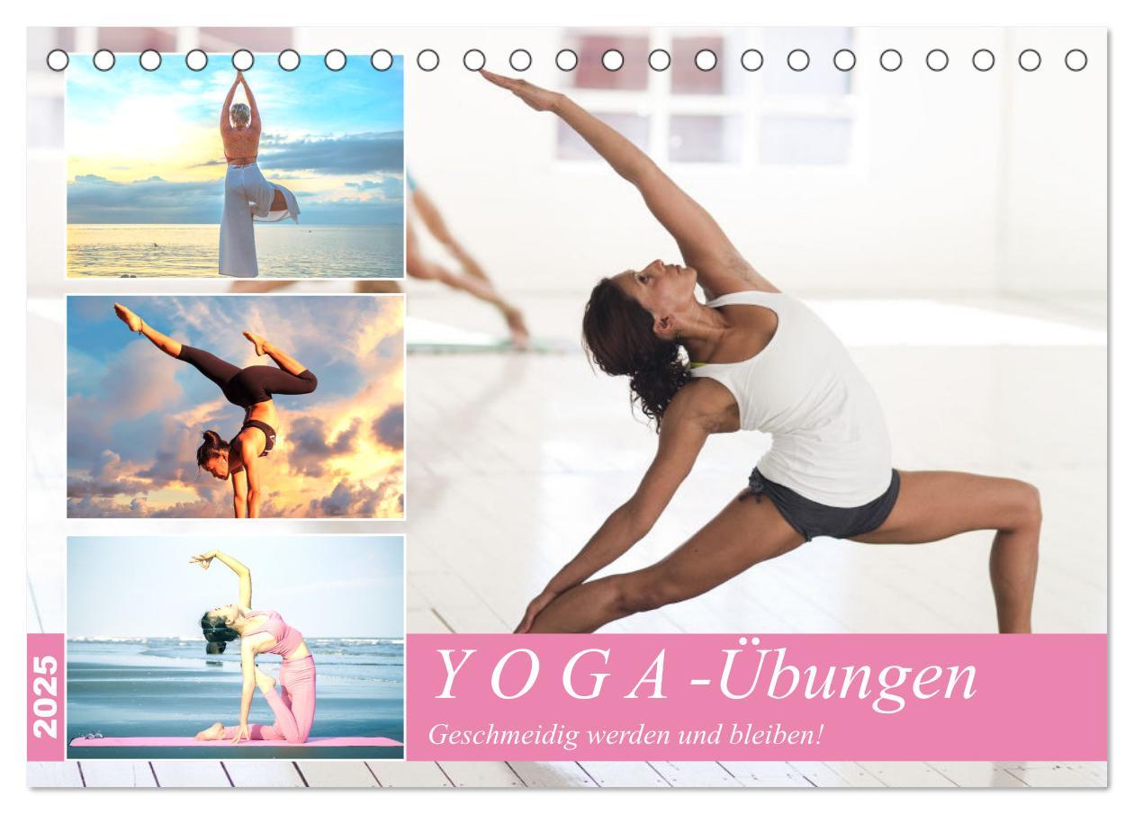 Cover: 9783435025220 | Yoga-Übungen. Geschmeidig werden und bleiben! (Tischkalender 2025...