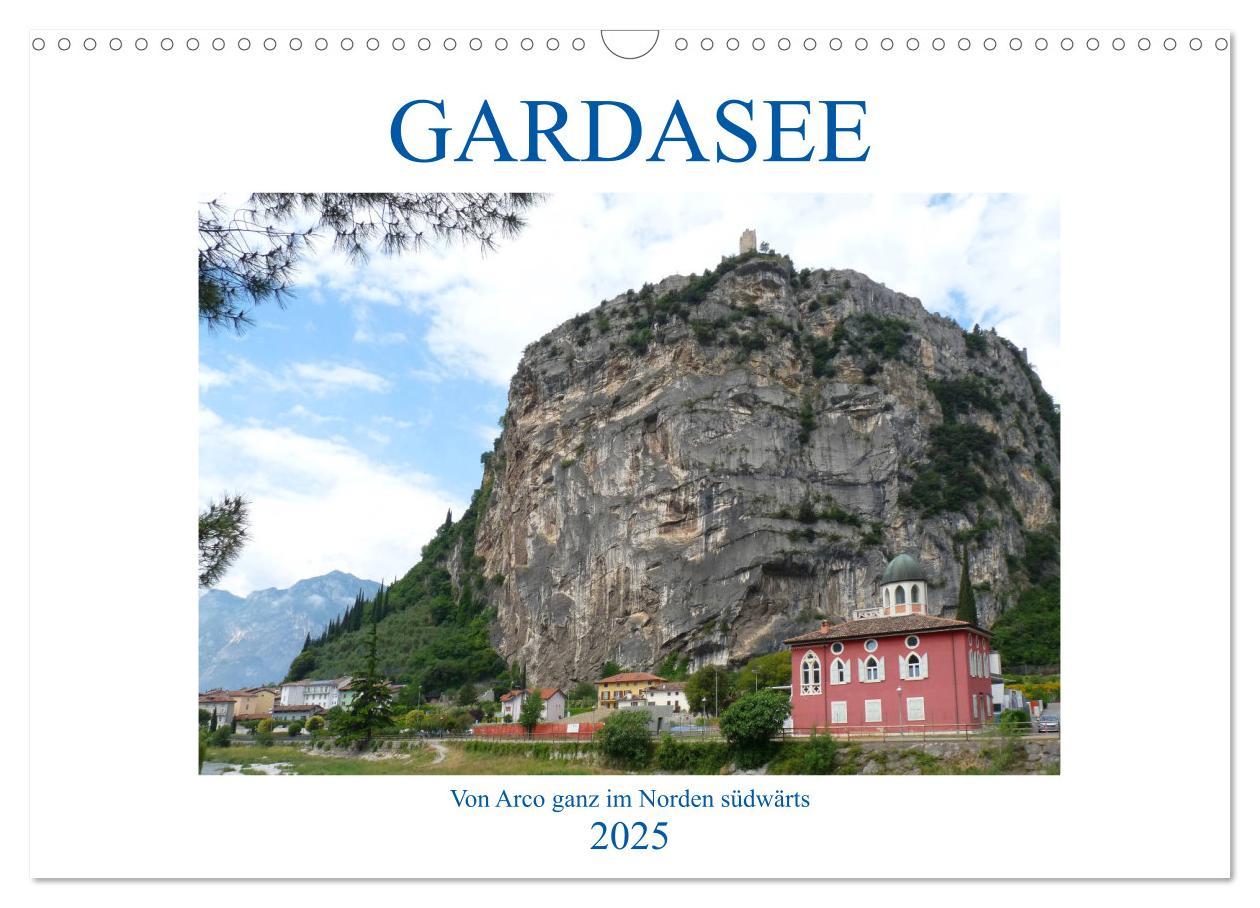 Cover: 9783435338368 | GARDASEE Von Arco ganz im Norden südwärts (Wandkalender 2025 DIN A3...