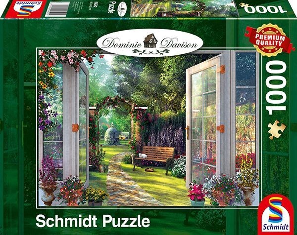 Cover: 4001504595920 | Blick in den verwunschenen Garten | Puzzle | Deutsch | 2018 | Schmidt