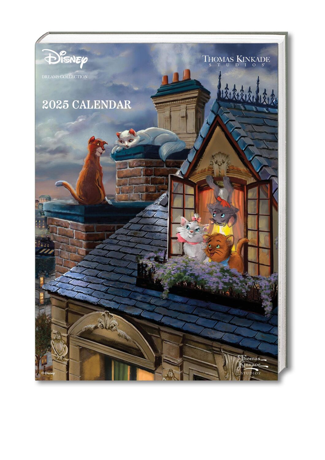 Cover: 9781524889067 | Thomas Kinkade: The Disney Dream Collection 2025 | McMeel Andrews