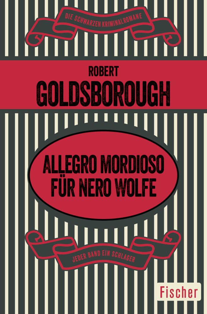 Cover: 9783596322541 | Allegro mordioso für Nero Wolfe | Robert Goldsborough | Taschenbuch