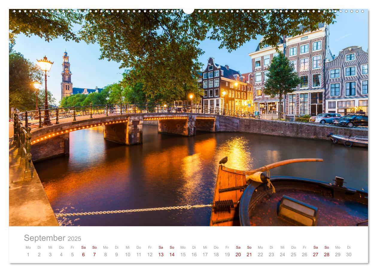 Bild: 9783435374625 | AMSTERDAM Impressionen (Wandkalender 2025 DIN A2 quer), CALVENDO...