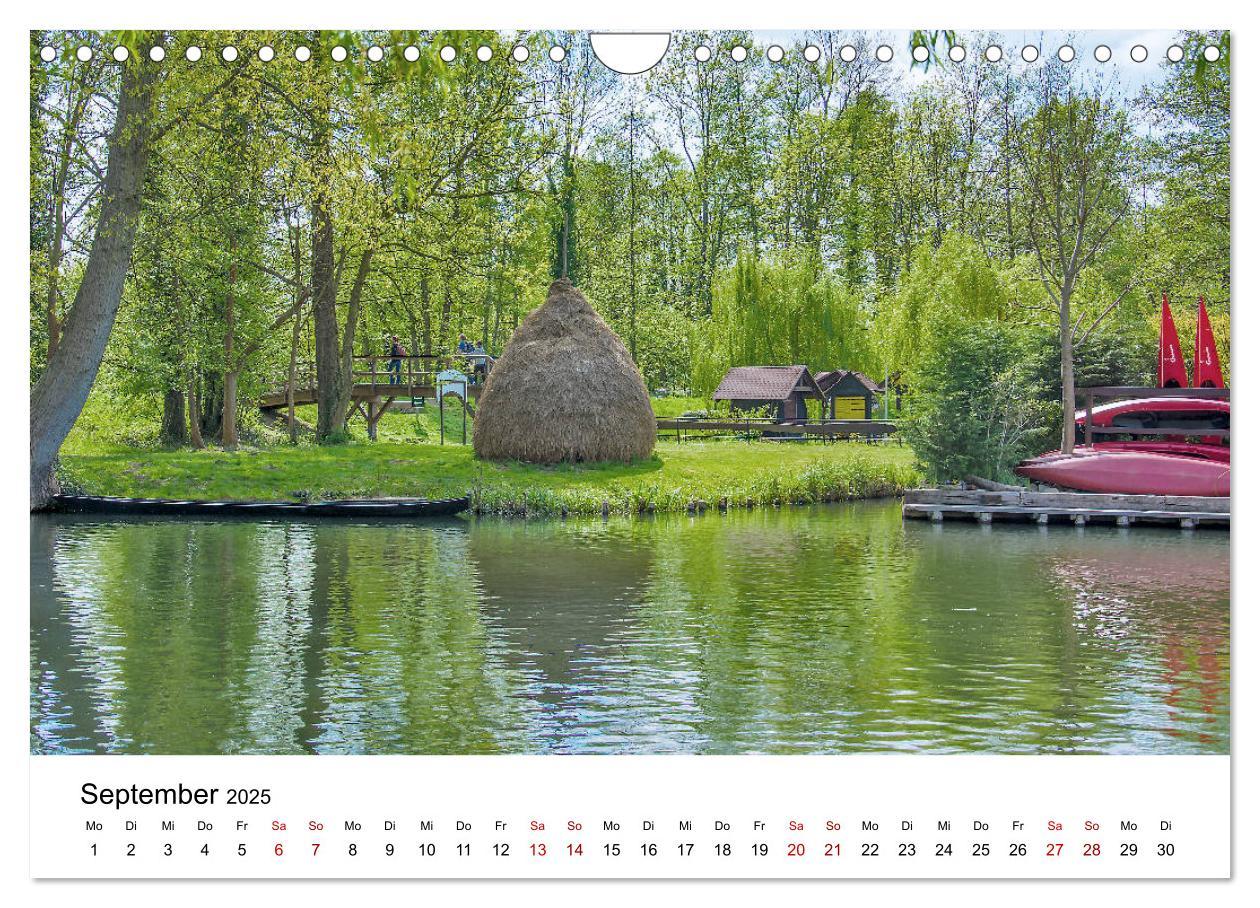 Bild: 9783435201105 | Unterwegs im Spreewald (Wandkalender 2025 DIN A4 quer), CALVENDO...