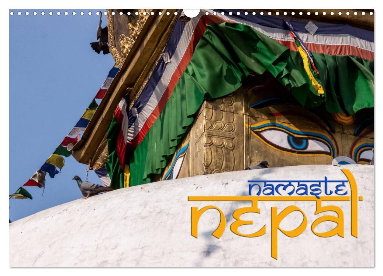 Cover: 9783435567829 | Namaste Nepal (Wandkalender 2025 DIN A3 quer), CALVENDO Monatskalender