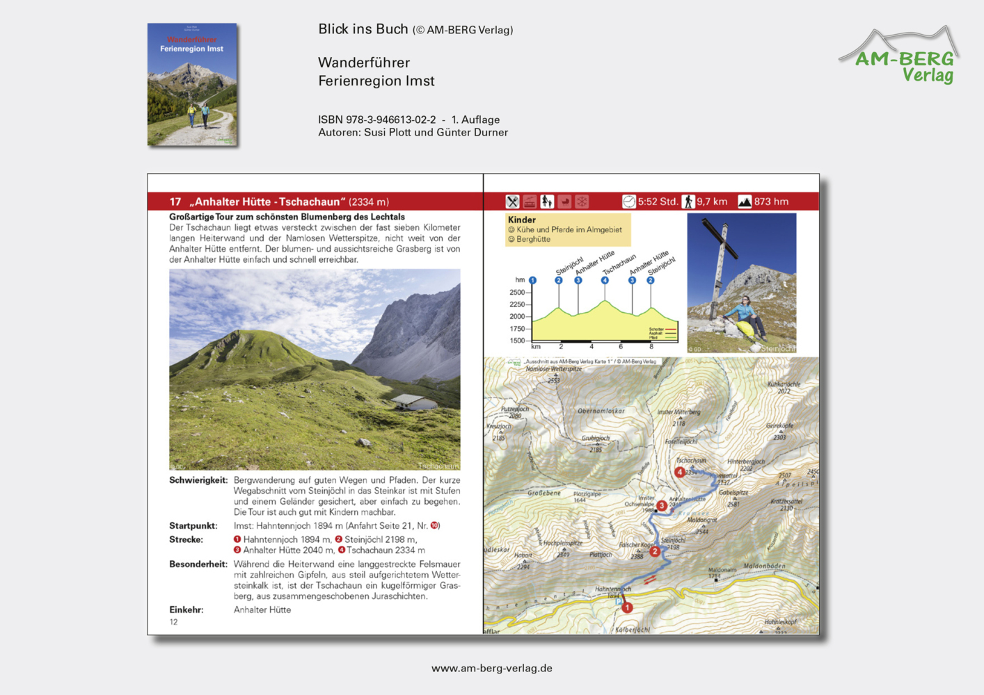 Bild: 9783946613022 | Wanderführer Ferienregion Imst | Susi Plott (u. a.) | Taschenbuch