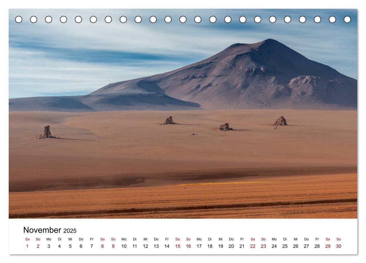 Bild: 9783435386451 | Bolivien - Einzigartige Landschaft (Tischkalender 2025 DIN A5...