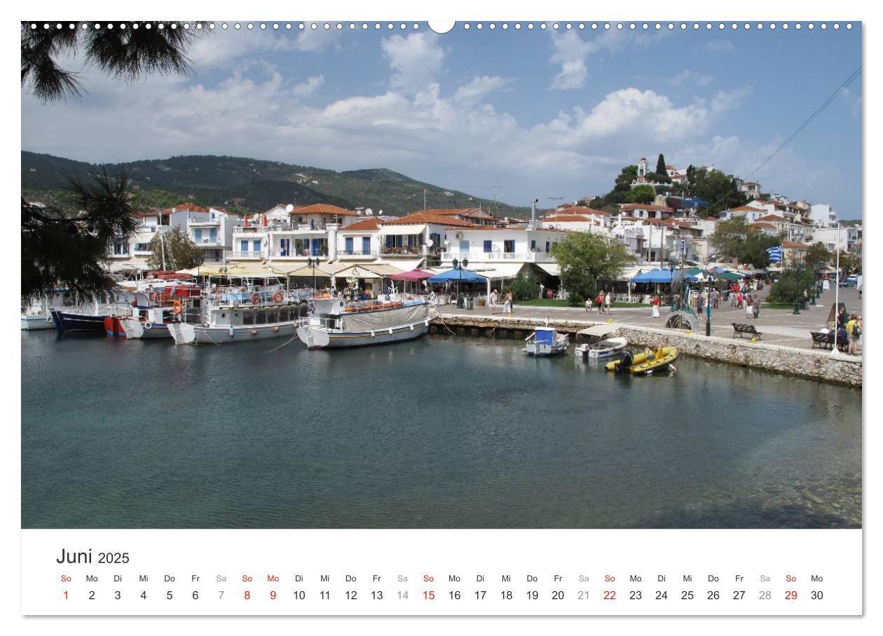 Bild: 9783435489022 | Sporadeninsel Skiathos (hochwertiger Premium Wandkalender 2025 DIN...