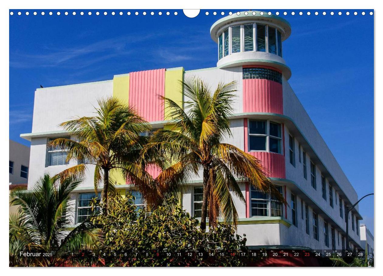 Bild: 9783435707966 | Miami South Beach (Wandkalender 2025 DIN A3 quer), CALVENDO...