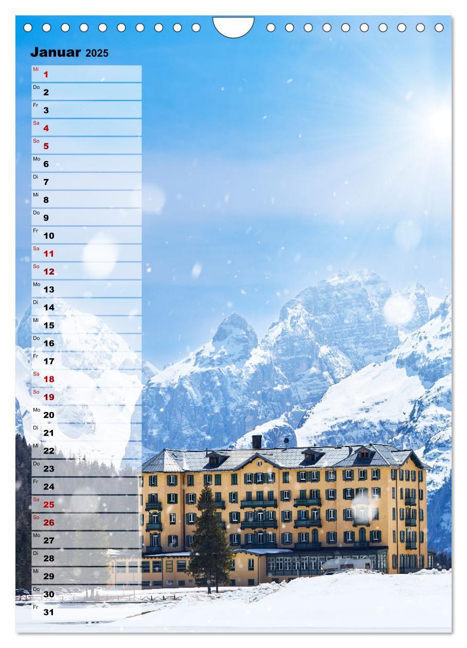 Bild: 9783435932801 | Süd-Tirol Terminplaner (Wandkalender 2025 DIN A4 hoch), CALVENDO...