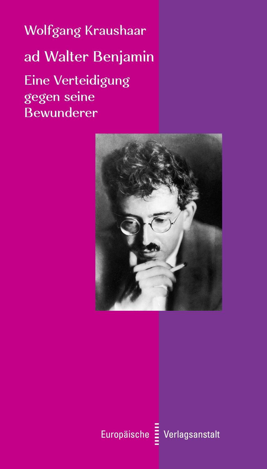 Cover: 9783863931414 | ad Walter Benjamin | Eine Verteidigung gegen seine Bewunderer | Buch