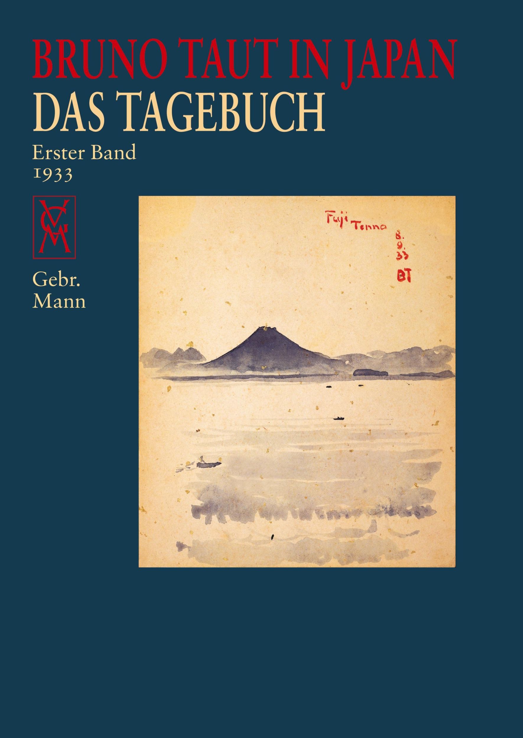 Cover: 9783786126928 | Bruno Taut in Japan | Das Tagebuch. erster Band 1933 | Manfred Speidel