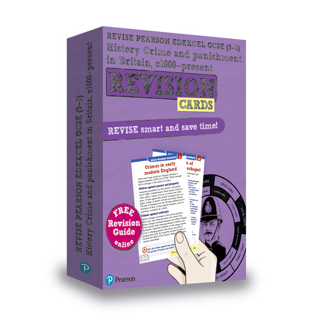 Cover: 9781292257365 | Pearson REVISE Edexcel GCSE History Crime and Punishment in...