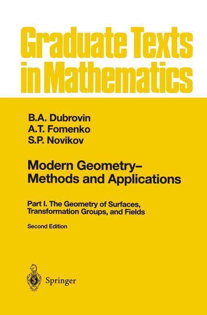 Bild: 9780387976631 | Modern Geometry ¿ Methods and Applications | B. A. Dubrovin (u. a.)