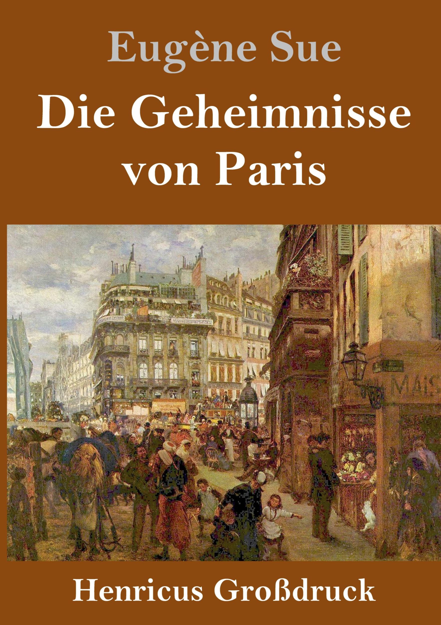 Cover: 9783847833581 | Die Geheimnisse von Paris (Großdruck) | Eugène Sue | Buch | 696 S.