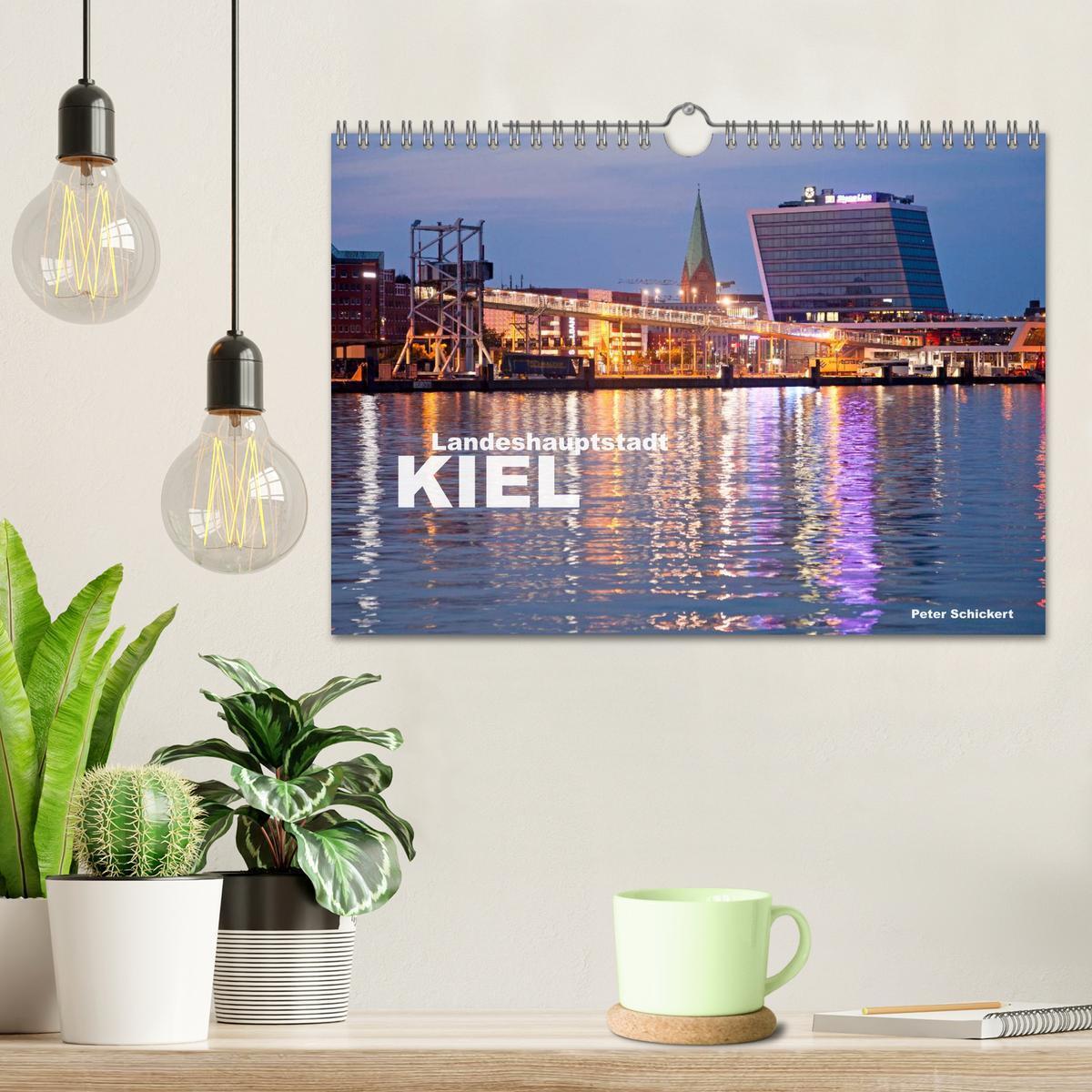 Bild: 9783435587629 | Landeshauptstadt Kiel (Wandkalender 2025 DIN A4 quer), CALVENDO...