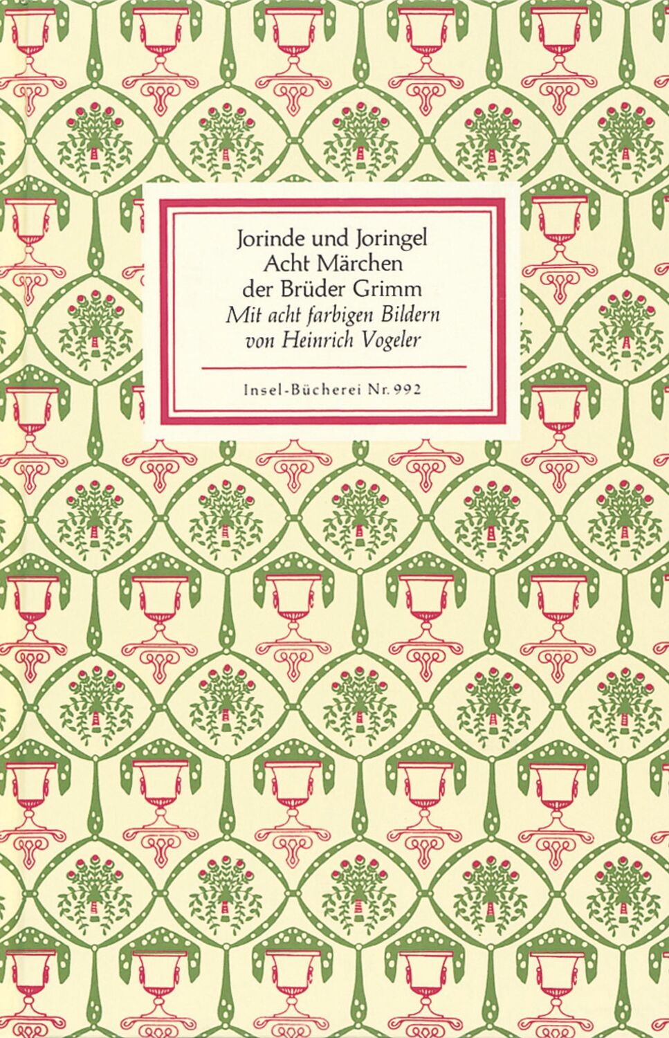 Cover: 9783458089926 | Jorinde und Joringel | Acht Märchen der Brüder Grimm | Grimm (u. a.)