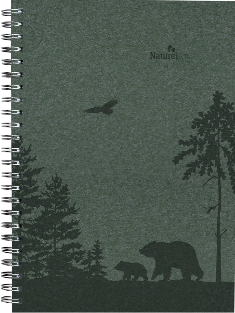 Cover: 4251732343880 | Alpha Edition - Wochenplaner Nature Line Pine 2025 Taschenkalender,...