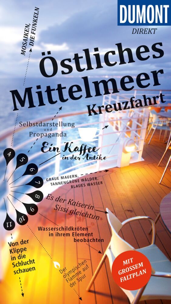 Cover: 9783616010274 | DUMONT direkt Reiseführer Östliches Mittelmeer Kreuzfahrt | Buch