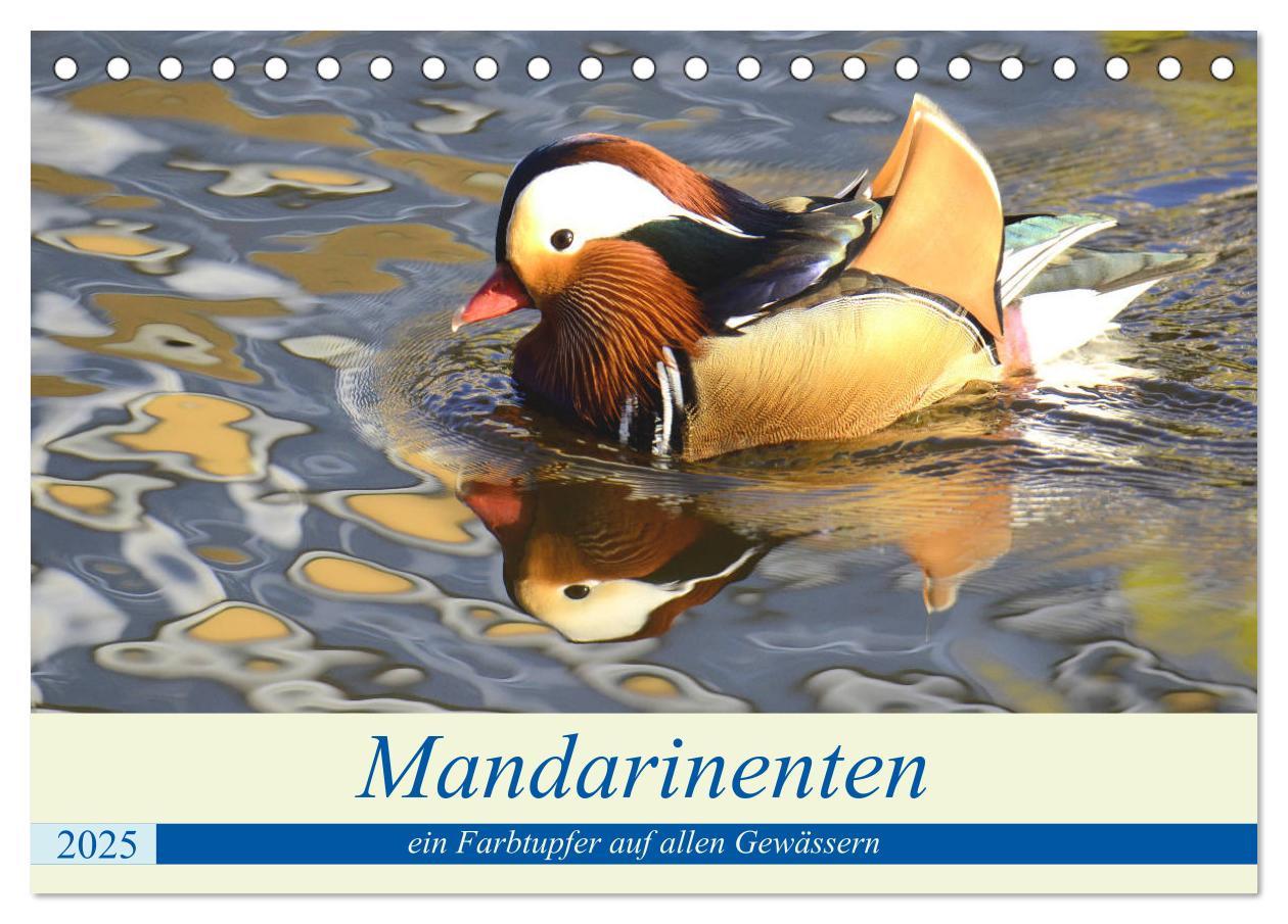 Cover: 9783435161164 | Mandarinenten, ein Farbtupfer auf allen Gewässern. (Tischkalender...