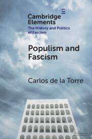 Cover: 9781009528986 | Populism and Fascism | Carlos De La Torre | Taschenbuch | Englisch