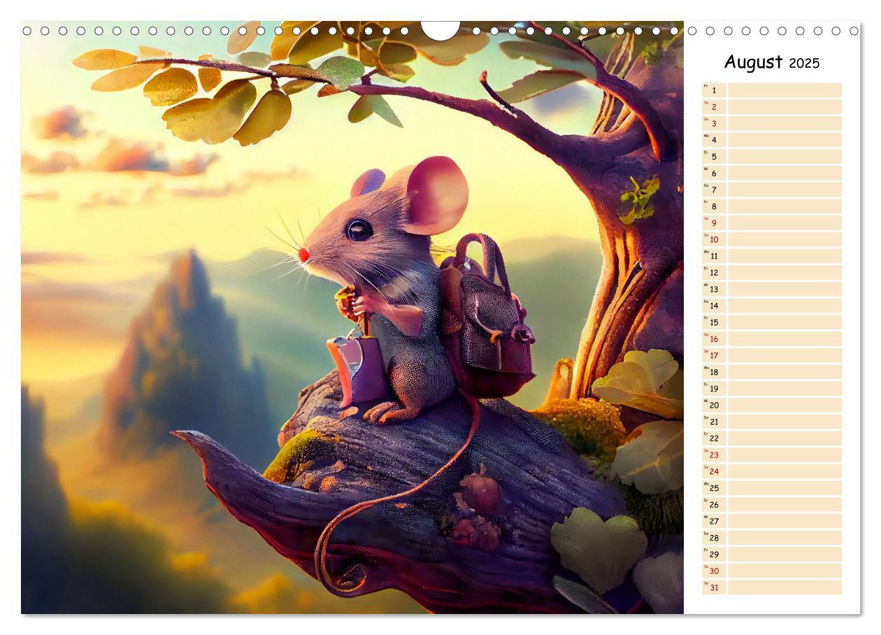 Bild: 9783383913464 | Maus auf Tour - Abenteuerkalender für Kids mit Planer (Wandkalender...