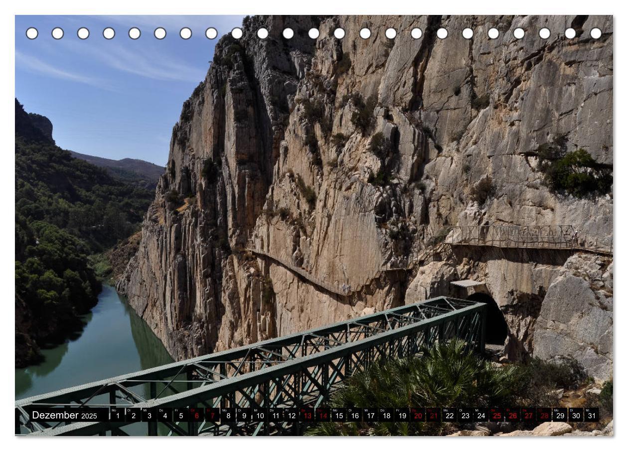 Bild: 9783435404520 | El Caminito del Rey (Tischkalender 2025 DIN A5 quer), CALVENDO...