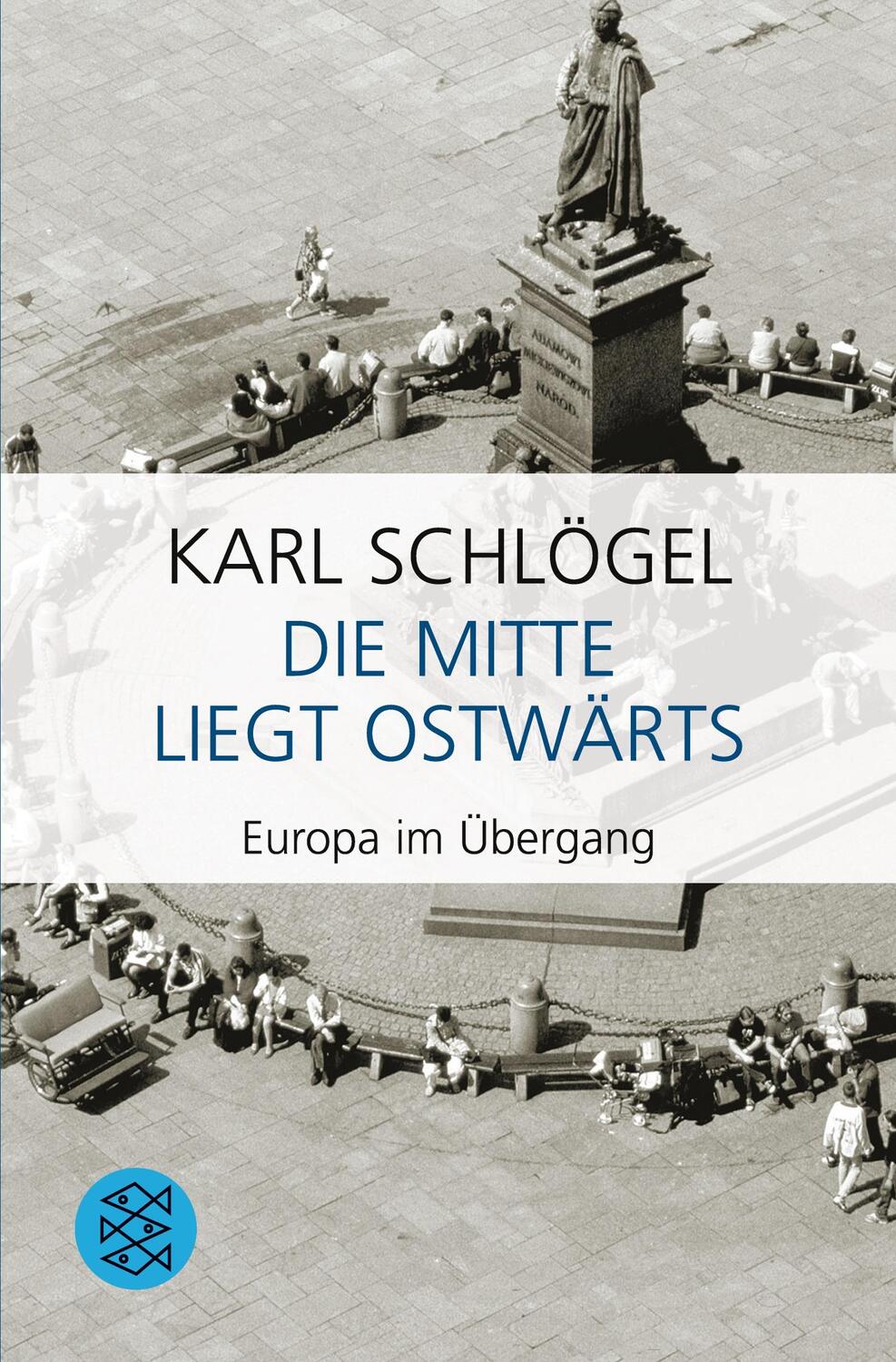 Cover: 9783596167197 | Die Mitte liegt ostwärts | Europa im Übergang | Karl Schlögel | Buch