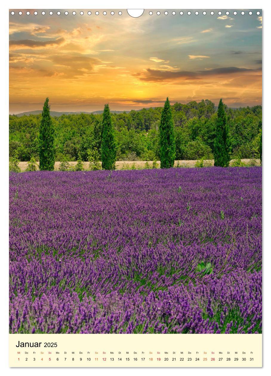 Bild: 9783435901814 | Provence Lavendel Paradies (Wandkalender 2025 DIN A3 hoch),...