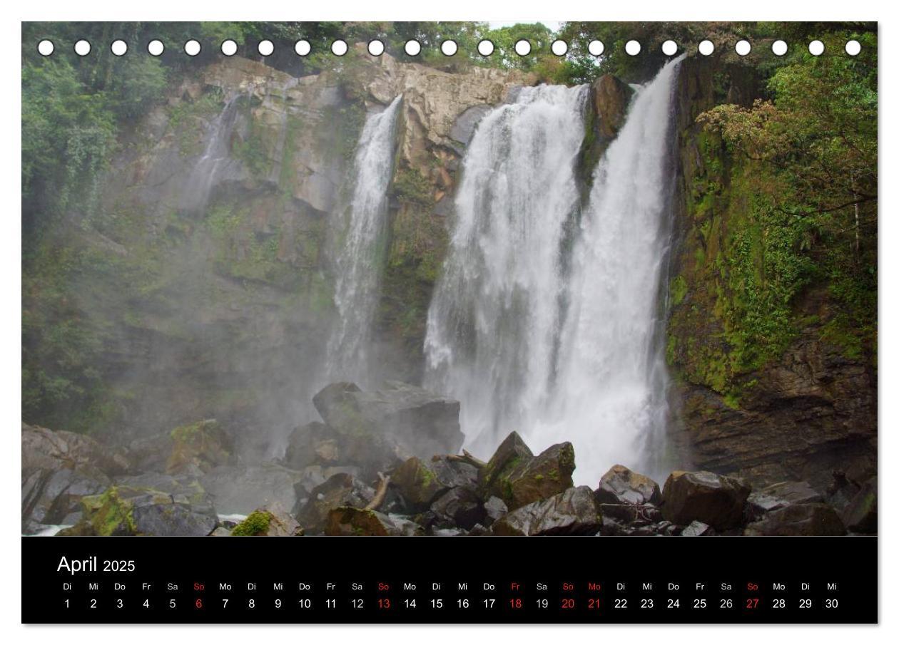 Bild: 9783435746279 | Costa Rica (Tischkalender 2025 DIN A5 quer), CALVENDO Monatskalender