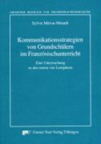 Cover: 9783823364986 | Kommunikationsstrategien von Grundschülern im Französischunterricht