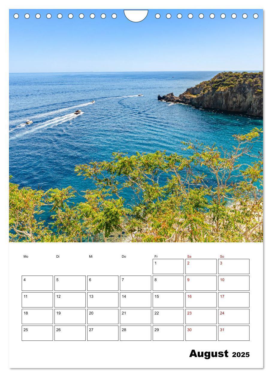 Bild: 9783435940509 | Insel Ponza - Italien (Wandkalender 2025 DIN A4 hoch), CALVENDO...