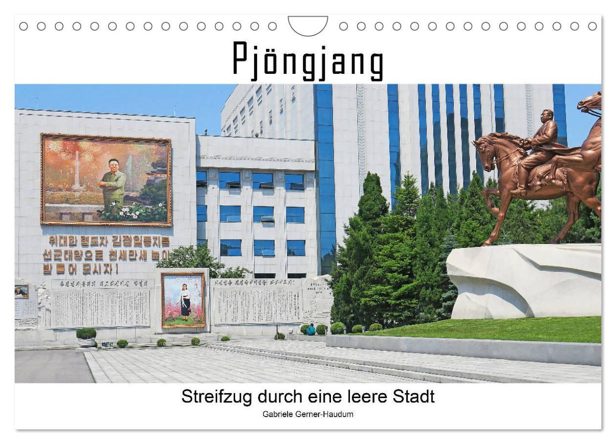 Cover: 9783435217793 | PJÖNGJANG Streifzug durch eine leere Stadt (Wandkalender 2025 DIN...