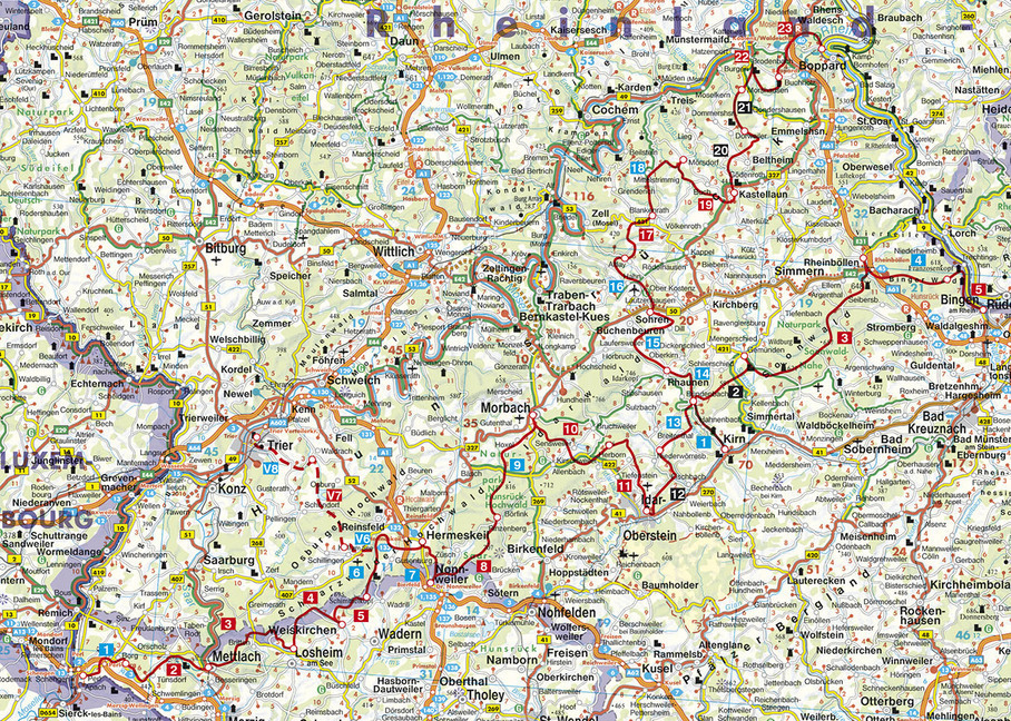 Bild: 9783763345212 | Saar-Hunsrück-Steig | mit Soonwaldsteig. 31 Etappen. Mit GPS-Tracks