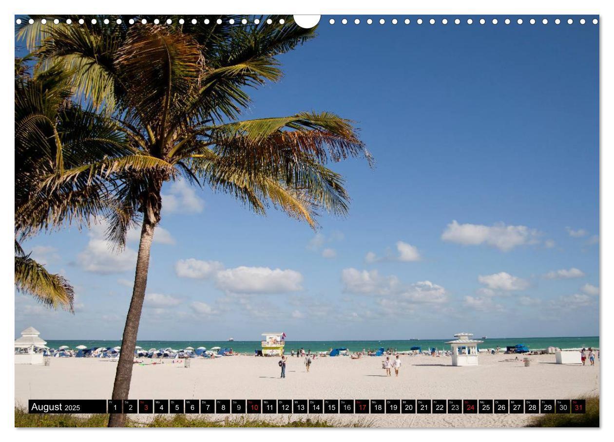 Bild: 9783435743544 | Miami und Florida (Wandkalender 2025 DIN A3 quer), CALVENDO...