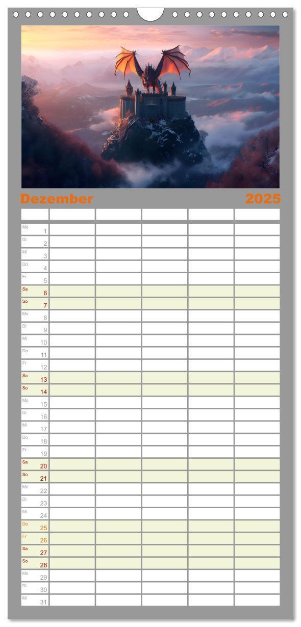 Bild: 9783457094631 | Familienplaner 2025 - Drachentänzer - Bildgeschichten aus dem...