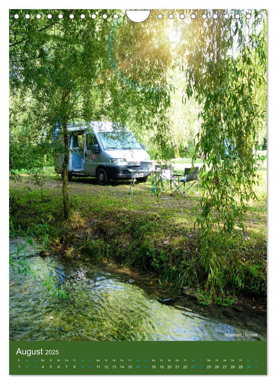 Bild: 9783435892730 | Camper Traum (Wandkalender 2025 DIN A4 hoch), CALVENDO Monatskalender