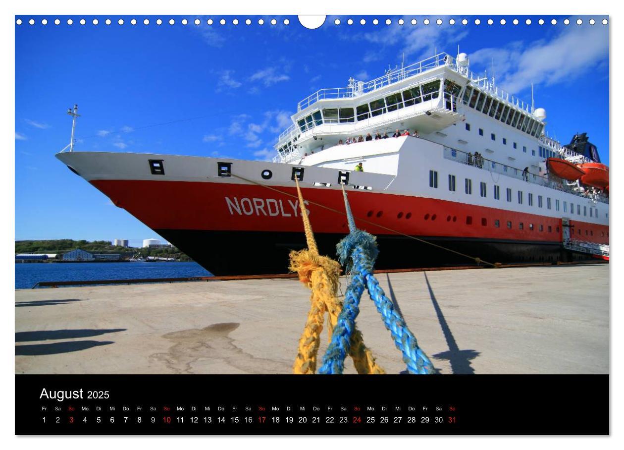 Bild: 9783435669202 | Hurtigruten - Entlang der norwegischen Küste (Wandkalender 2025 DIN...