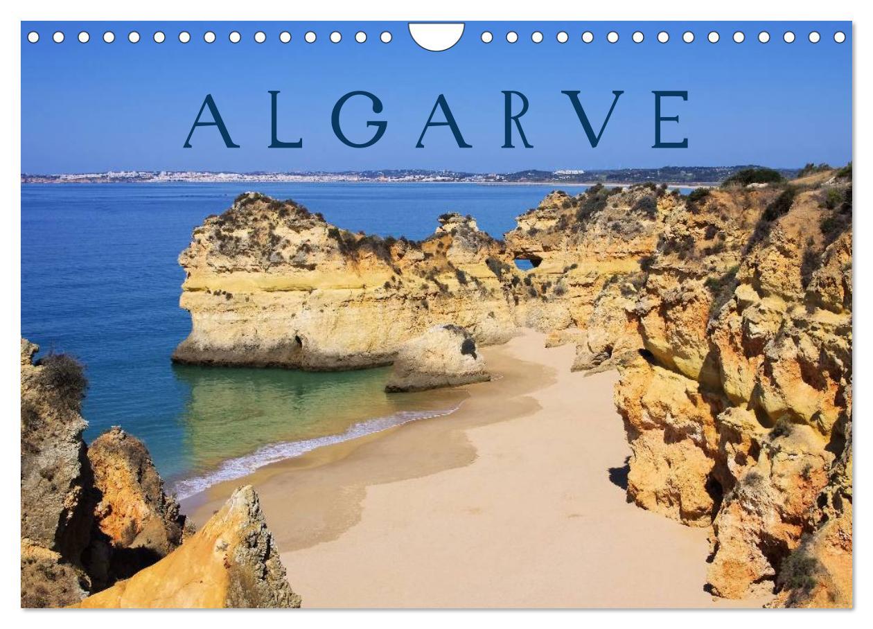 Cover: 9783435749317 | Algarve (Wandkalender 2025 DIN A4 quer), CALVENDO Monatskalender