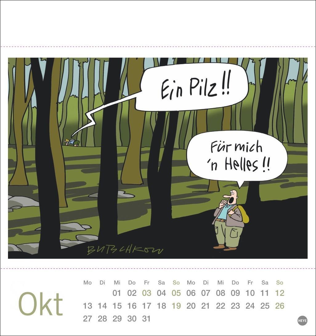 Bild: 9783756408542 | Peter Butschkow: Bier her Postkartenkalender 2025 | Kalender | 13 S.