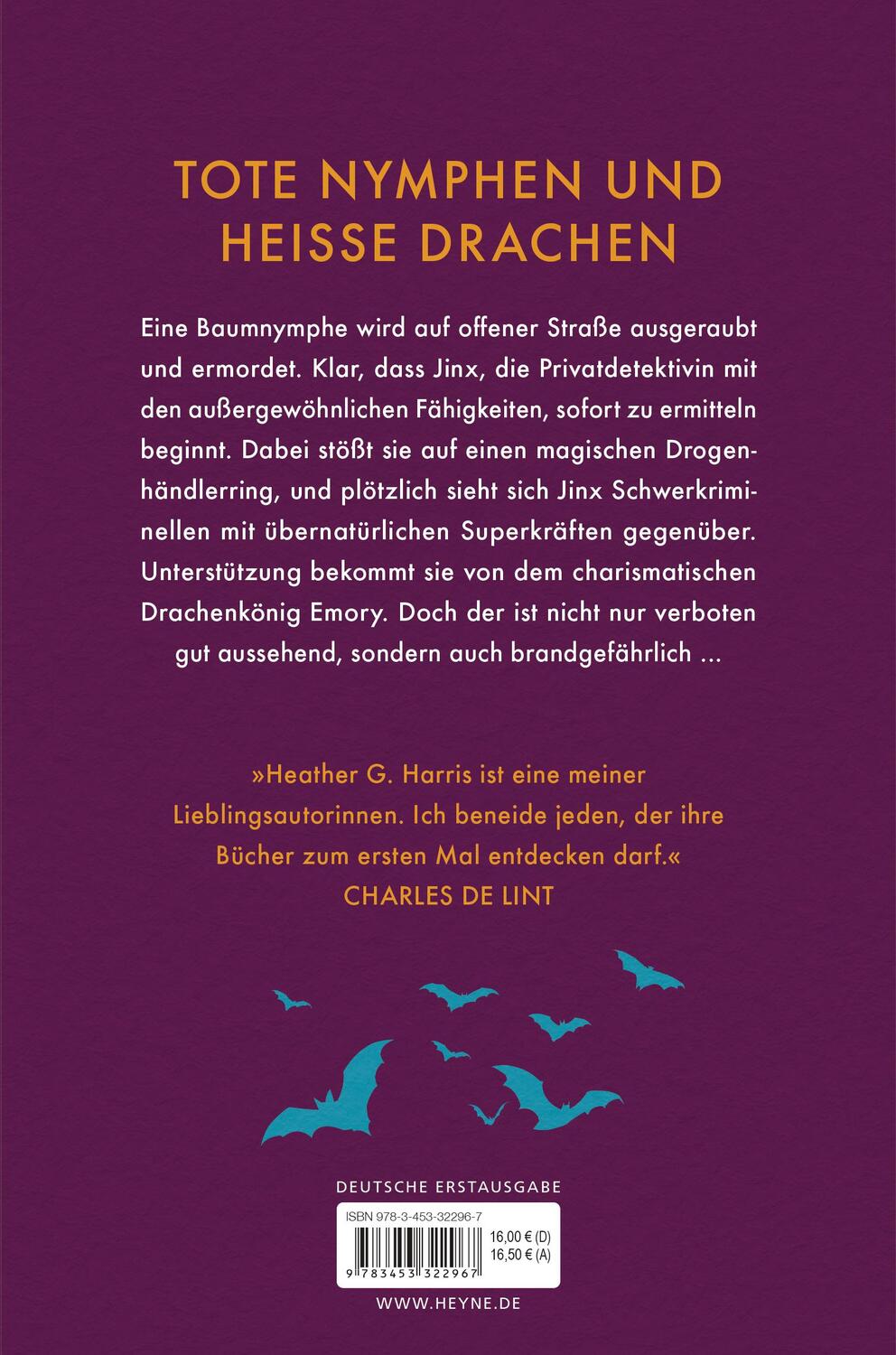 Bild: 9783453322967 | Glimmer - Tod einer Nymphe | Heather G. Harris | Taschenbuch | 288 S.